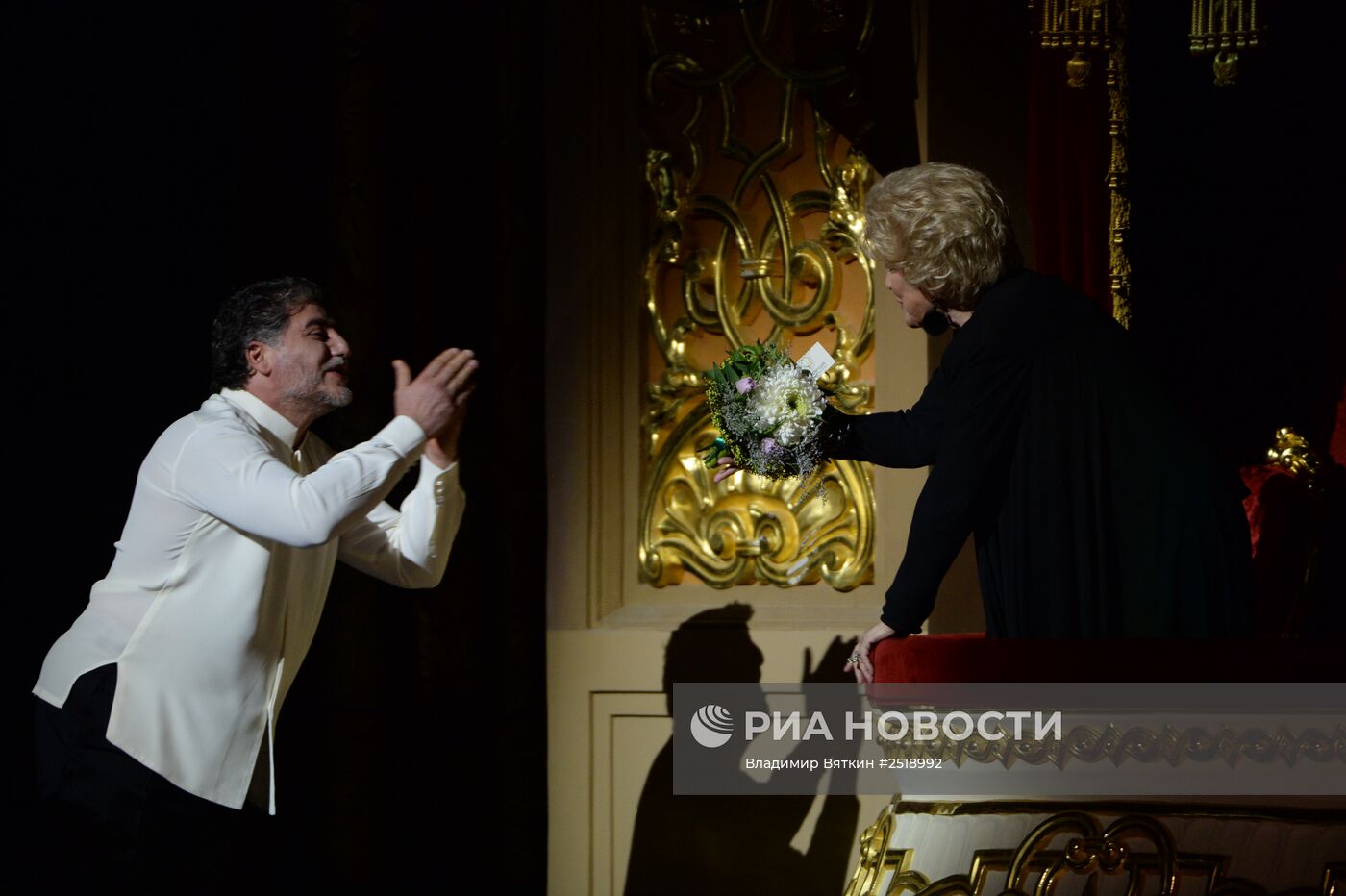 Концерт "Оперный бал",посвященный 75-летнему юбилею Е. Образцовой