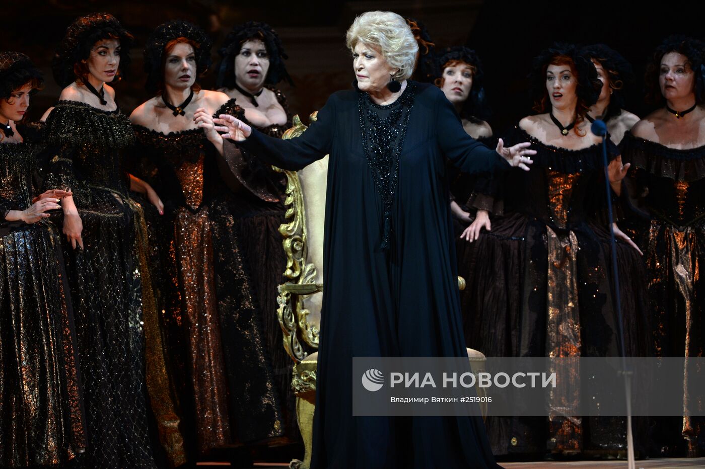 Концерт "Оперный бал",посвященный 75-летнему юбилею Е. Образцовой