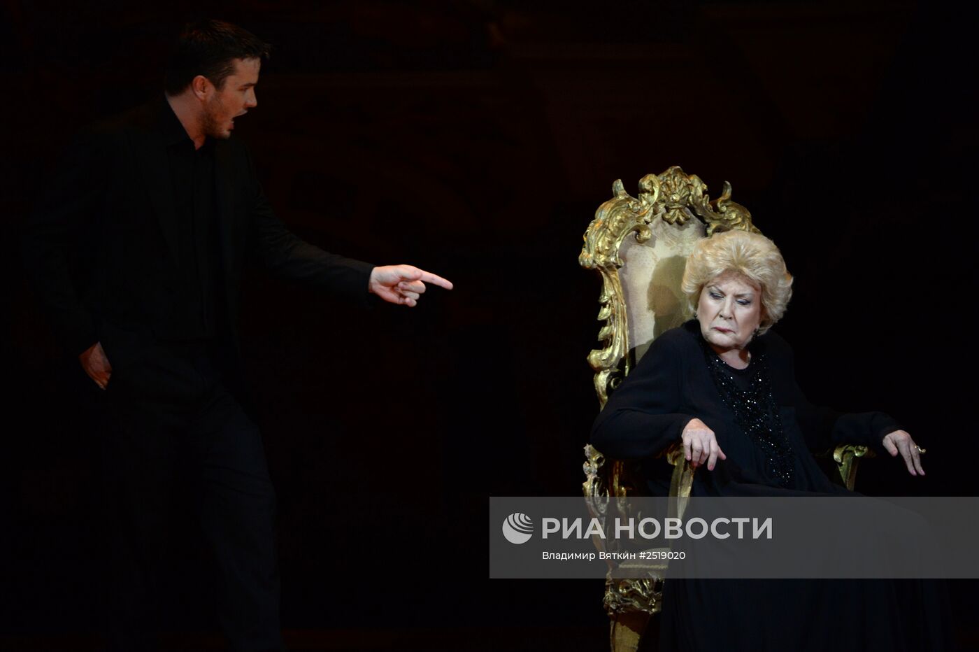Концерт "Оперный бал",посвященный 75-летнему юбилею Е. Образцовой