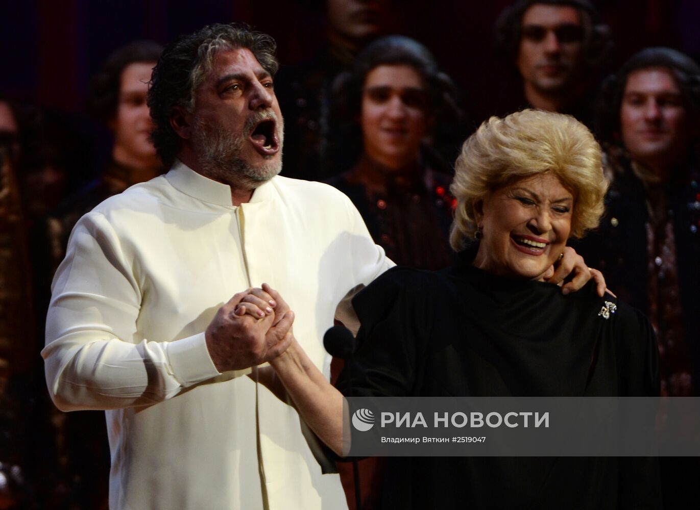 Концерт "Оперный бал",посвященный 75-летнему юбилею Е. Образцовой