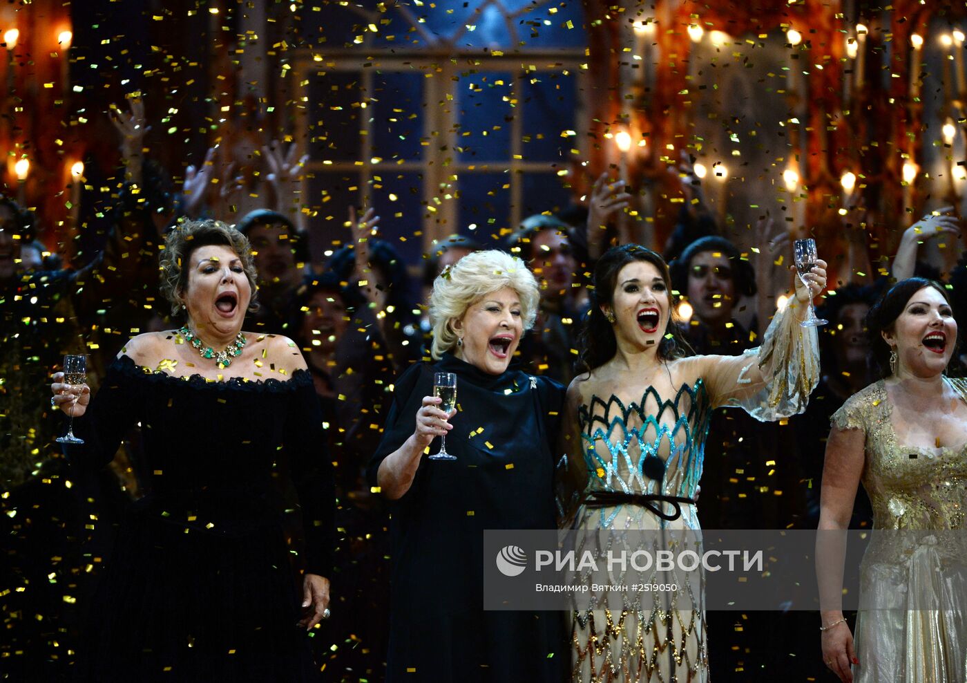 Концерт "Оперный бал",посвященный 75-летнему юбилею Е. Образцовой