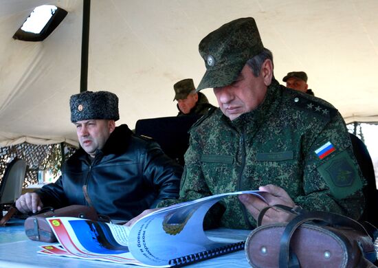 Тактические учения морской пехоты Тихиоокеанского флота в Приморском крае