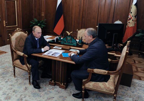 Встреча В.Путина и В.Радаева