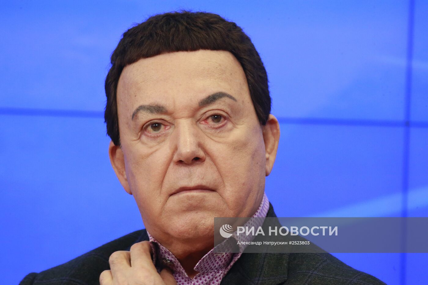 Пресс-конференция Иосифа Кобзона