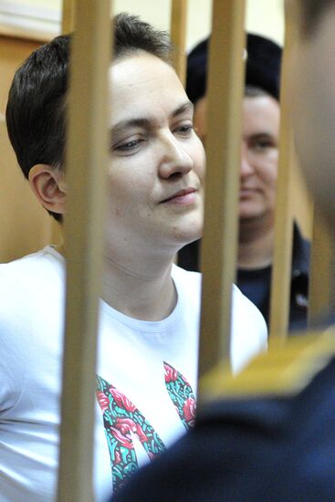 Рассмотрение жалобы адвокатов украинской летчицы Надежды Савченко