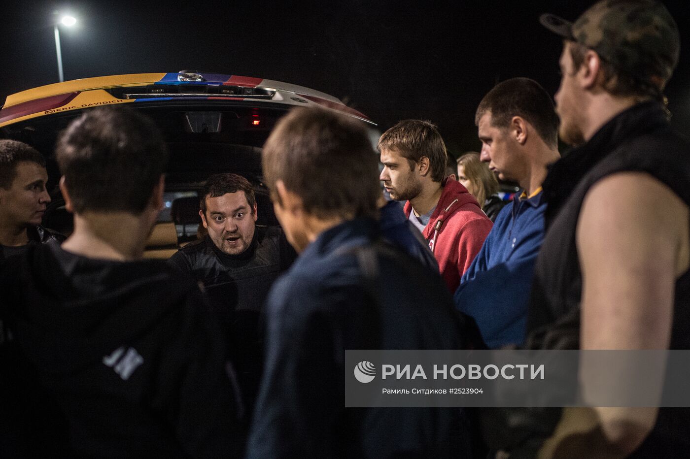 Стритрейсеры на ночных рейдах по поиску "банды ГТА"