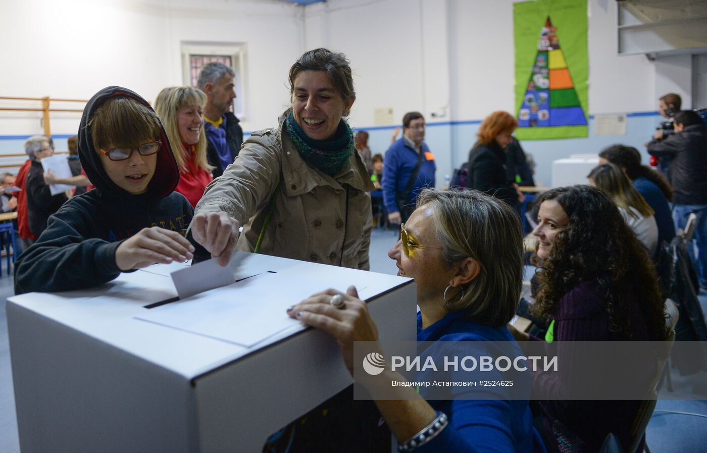 Опрос населения Каталонии о независимости автономии