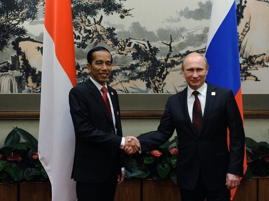 В.Путин на саммите АТЭС