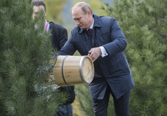 В.Путин на саммите АТЭС