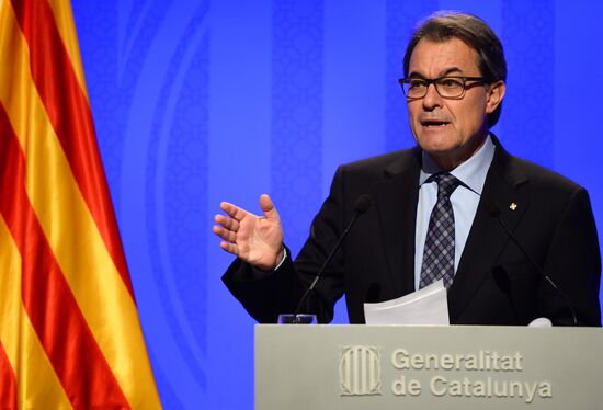 П/к главы Каталонии Артура Маса