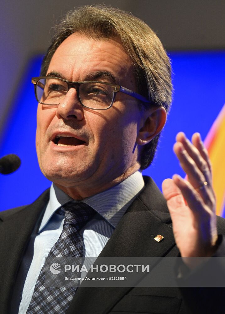 П/к главы Каталонии Артура Маса