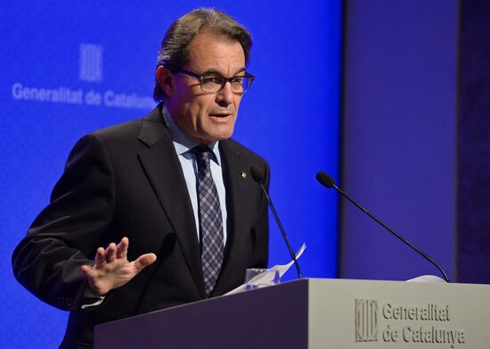 П/к главы Каталонии Артура Маса