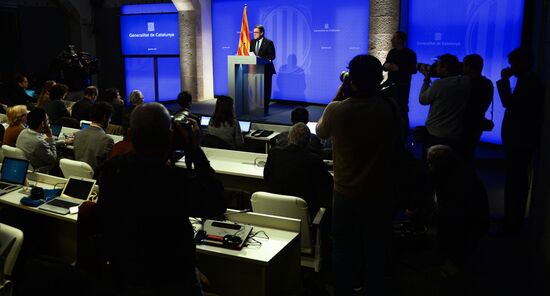 П/к главы Каталонии Артура Маса