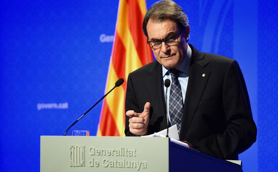 П/к главы Каталонии Артура Маса
