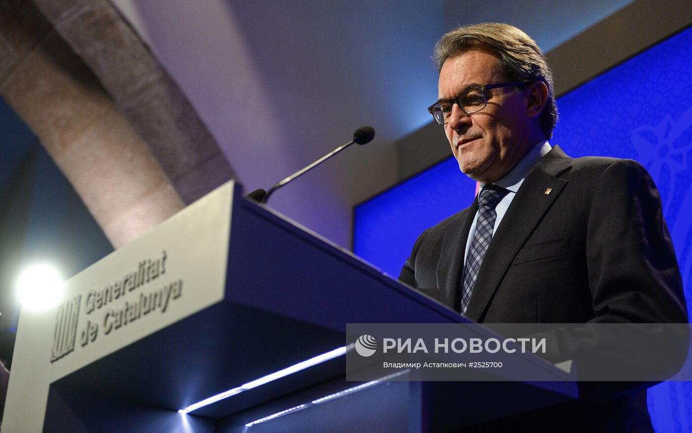 П/к главы Каталонии Артура Маса