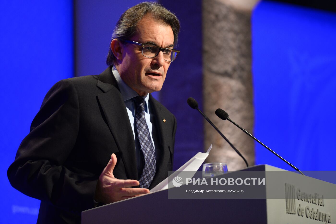 П/к главы Каталонии Артура Маса