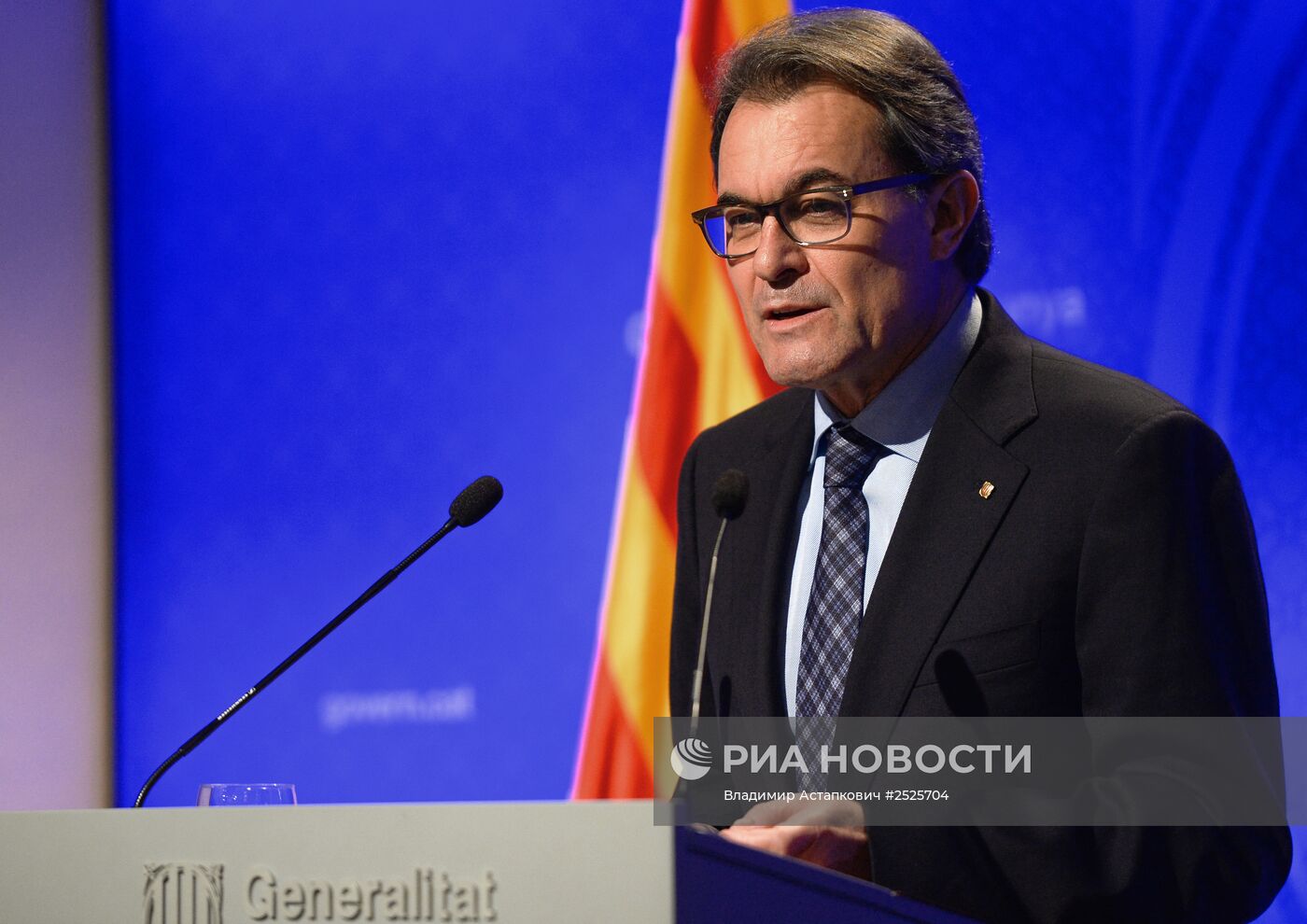 П/к главы Каталонии Артура Маса