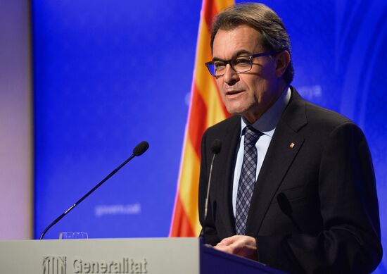 П/к главы Каталонии Артура Маса