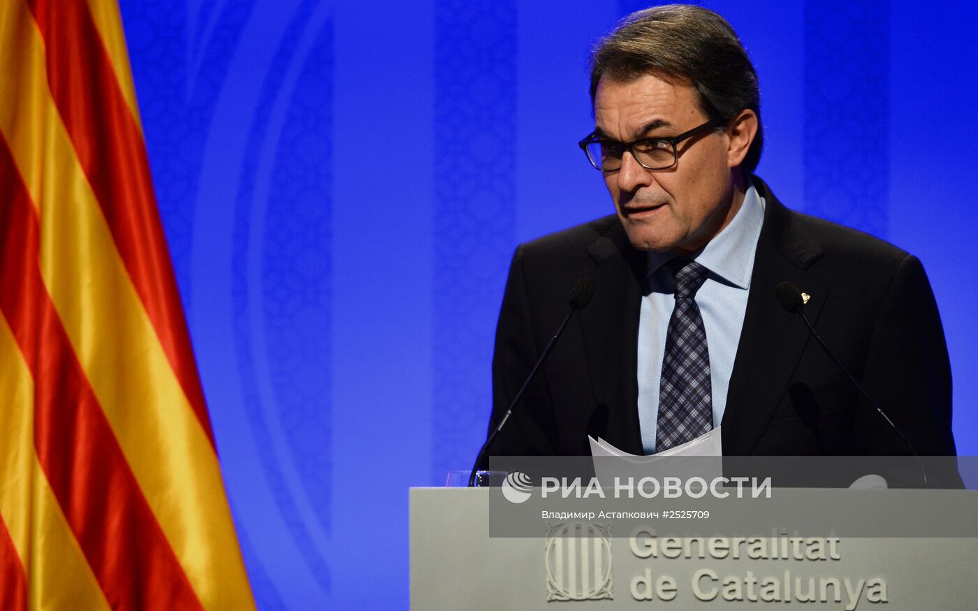 П/к главы Каталонии Артура Маса