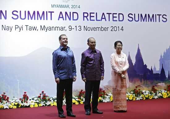 Д.Медведев принял участие в Восточноазиатском саммите в Мьянме