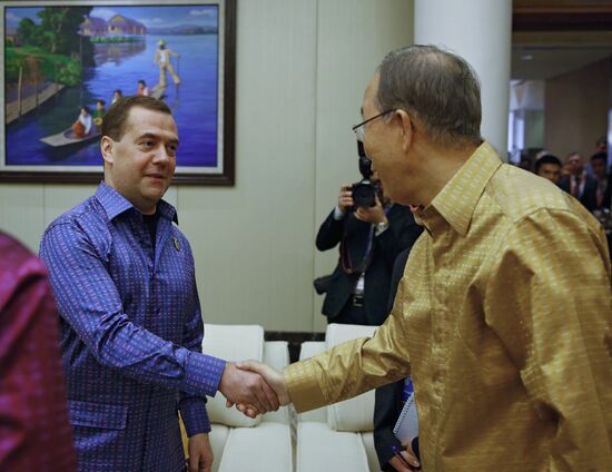 Д.Медведев принял участие в Восточноазиатском саммите в Мьянме