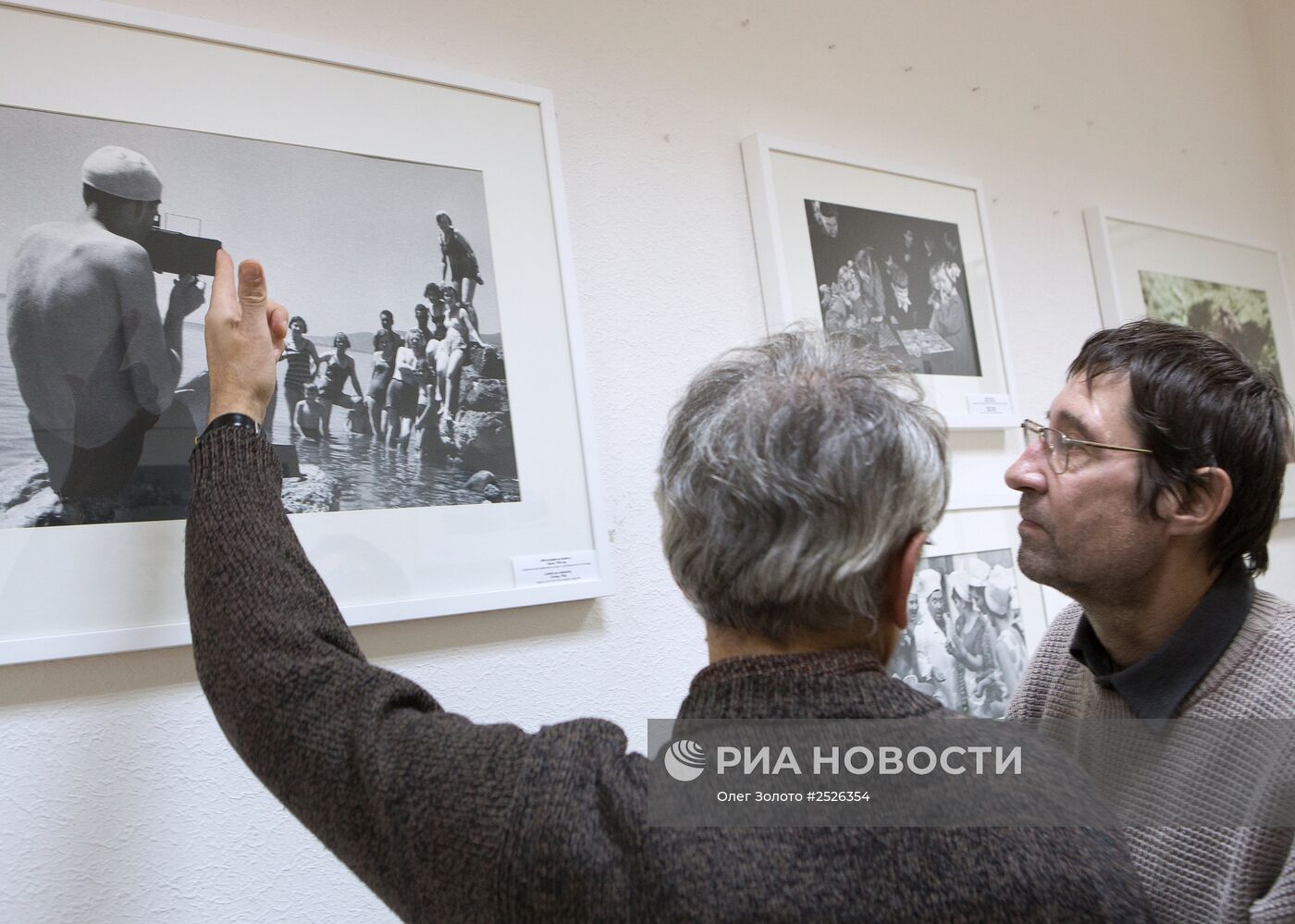 Открытие фотовыставки Анатолия Гаранина в Нижнем Новгороде