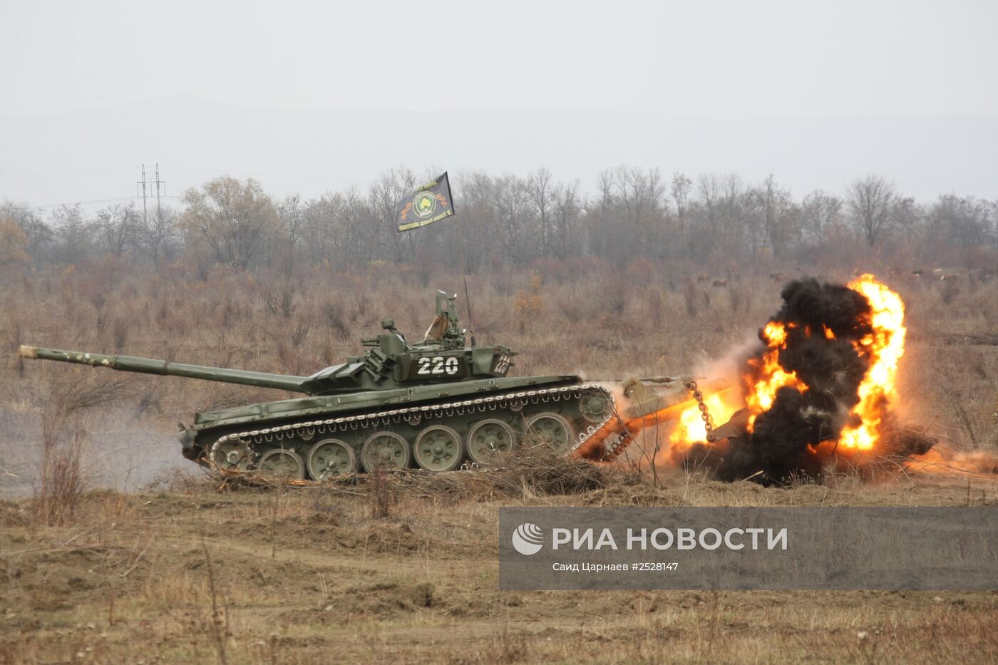 Разминирование местности в Чеченской Республике