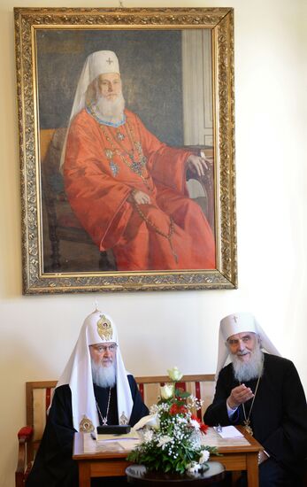 Визит патриарха Кирилла в Сербию