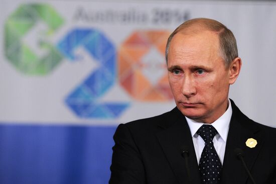В.Путин принимает участие в саммите "Группы двадцати". День второй