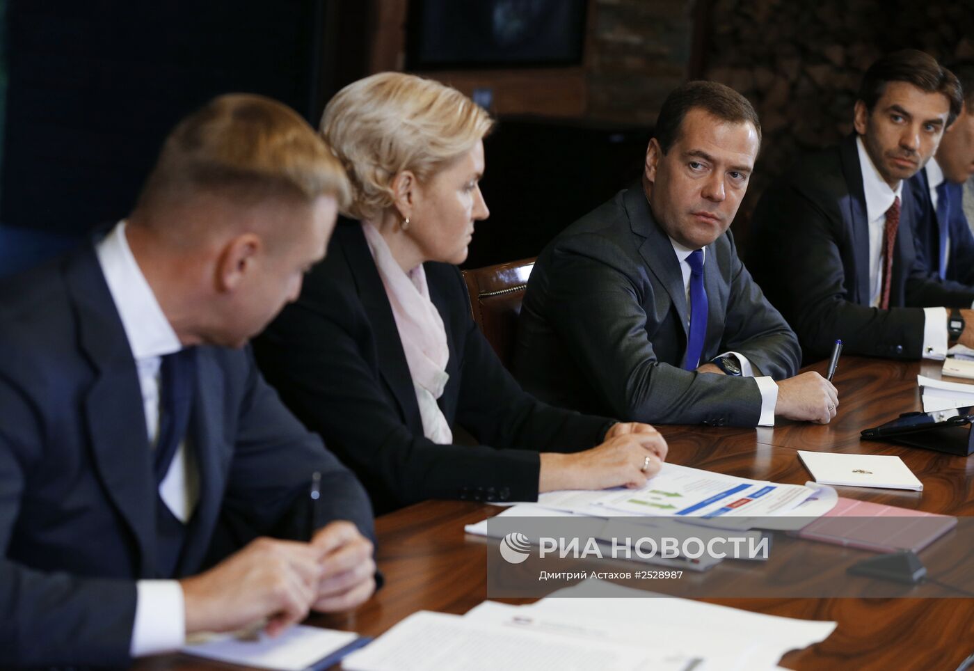 Встреча Д.Медведева с членами Экспертного совета при правительстве РФ