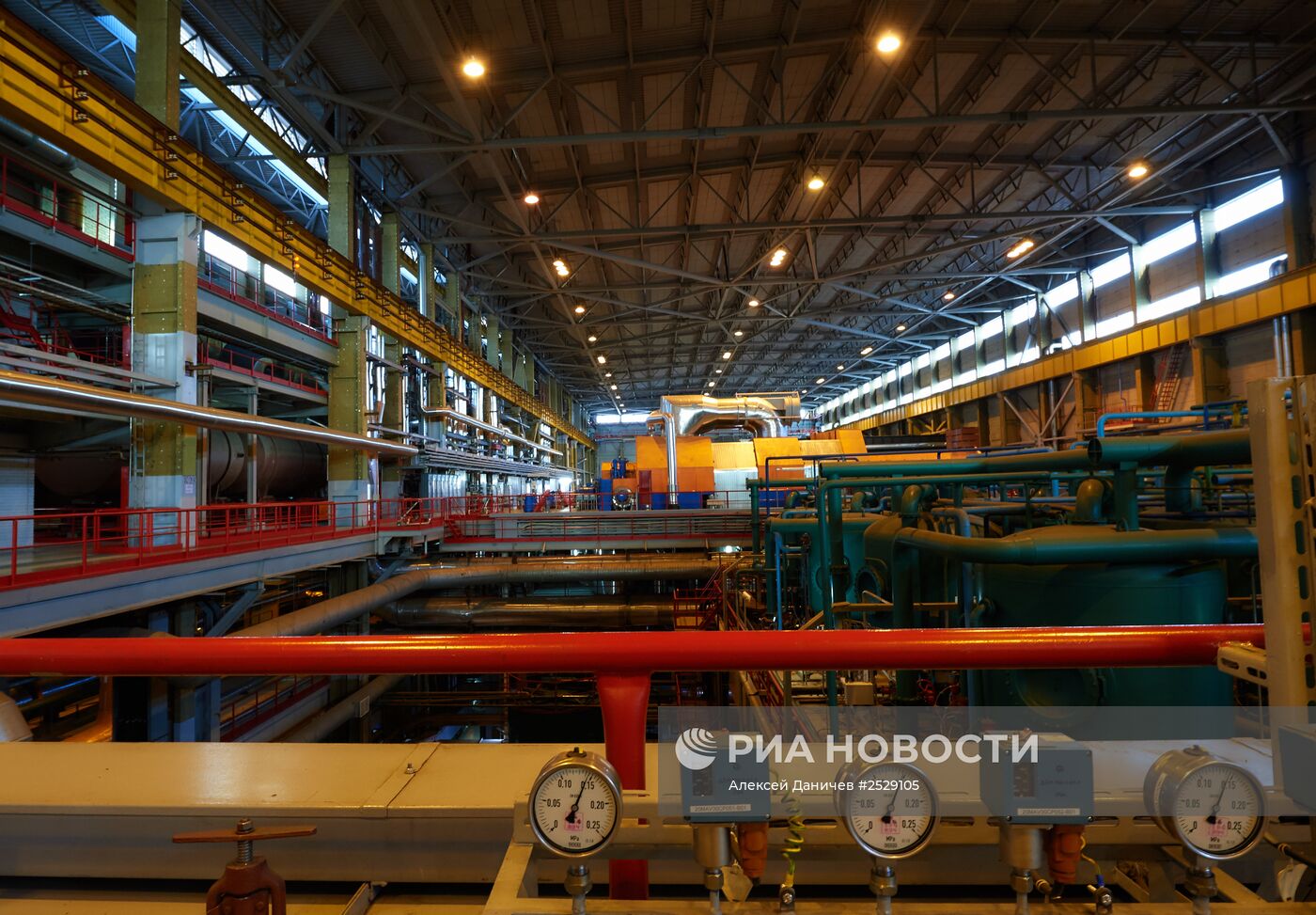 Первая в России электростанция с парогазовым бинарным циклом