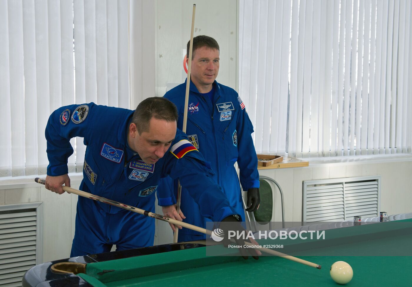 Тренировка экипажа 42/43-й экспедиции на МКС