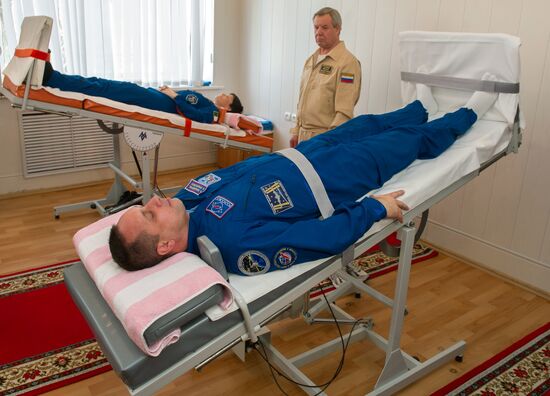 Тренировка экипажа 42/43-й экспедиции на МКС