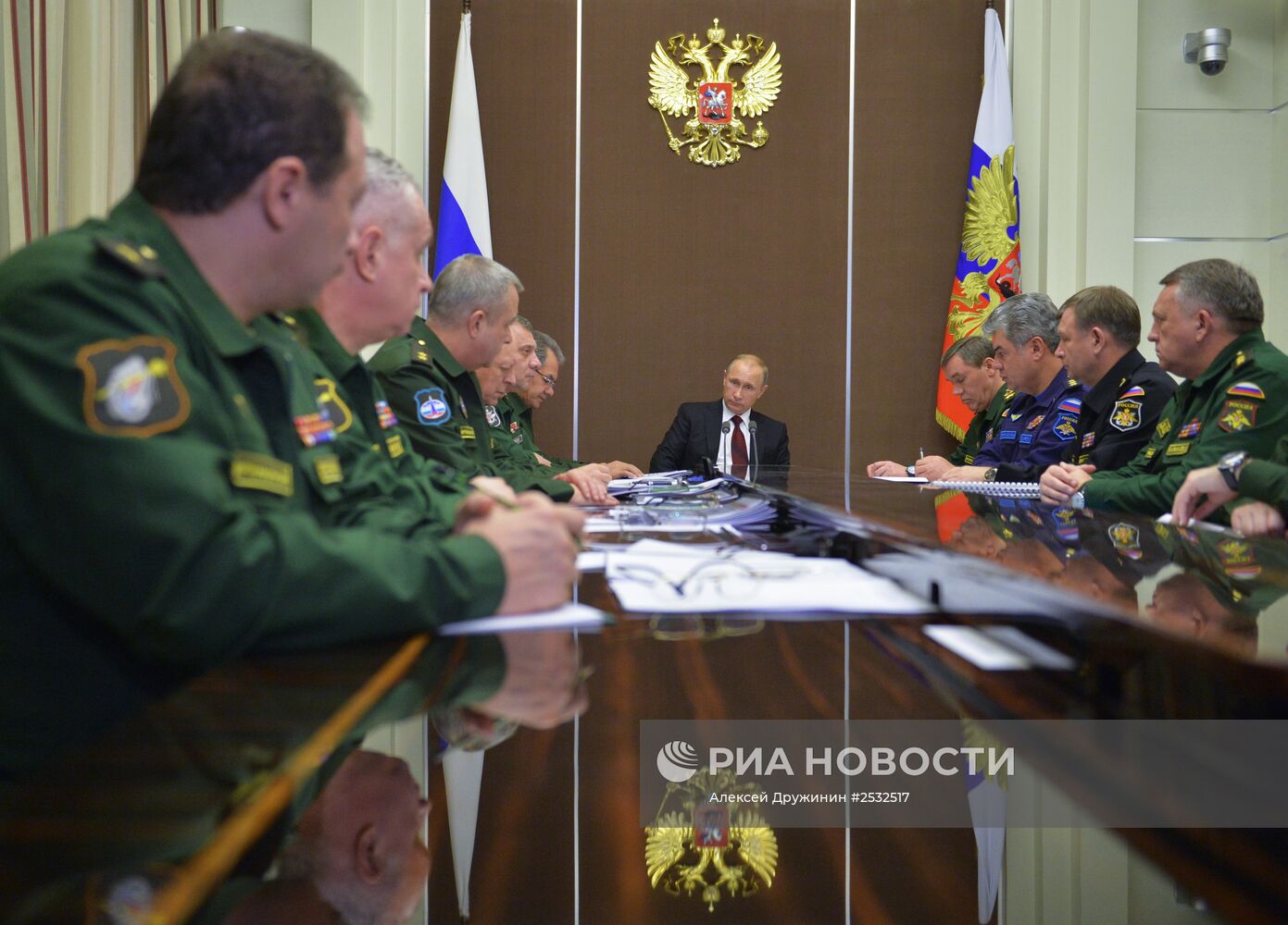 В.Путин провел совещание в Сочи