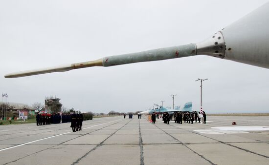 Новая техника поступила на аэродром Бельбек в Крыму