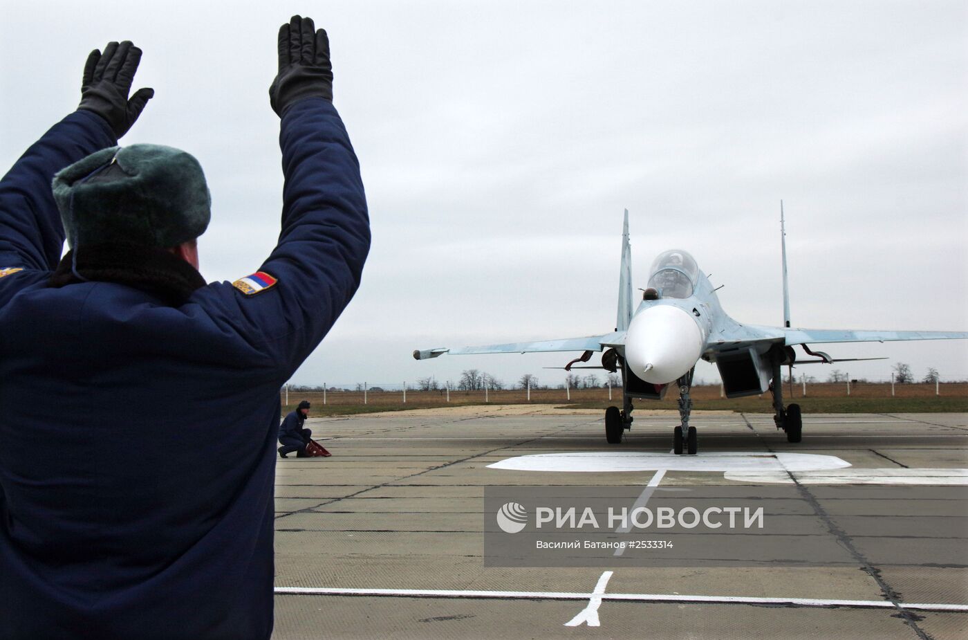 Новая техника поступила на аэродром Бельбек в Крыму