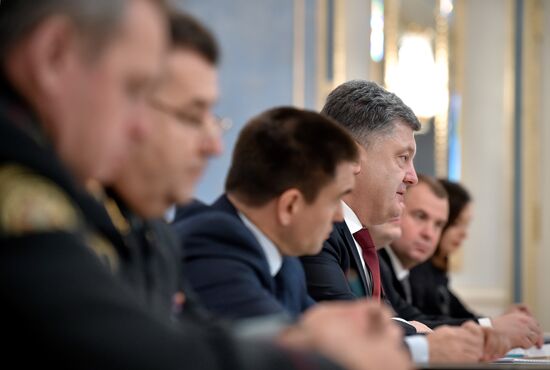 Встреча П.Порошенко и Ф.Бридлава в Киеве