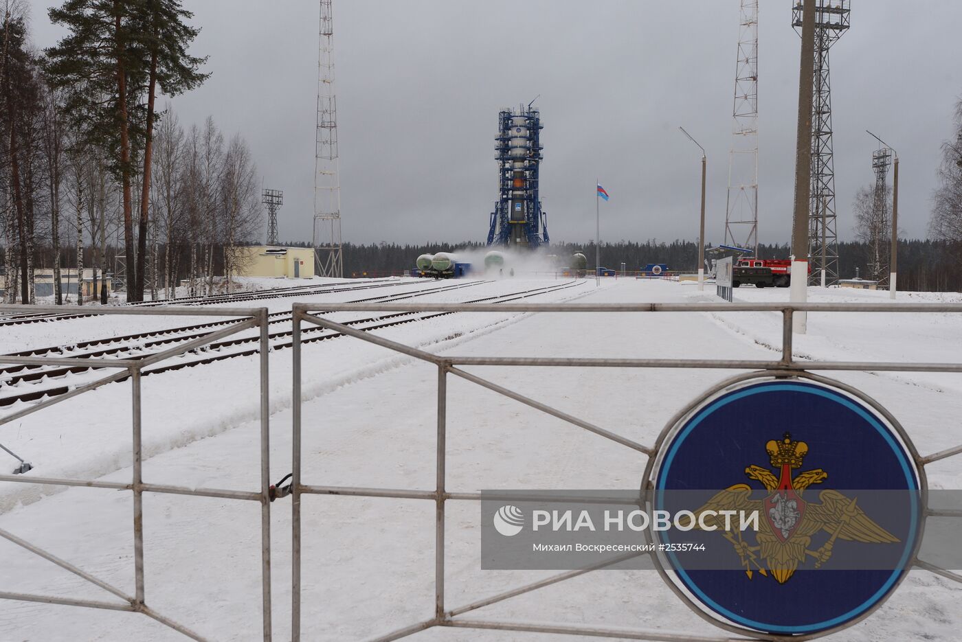 Космодром "Плесецк" в Архангельской области