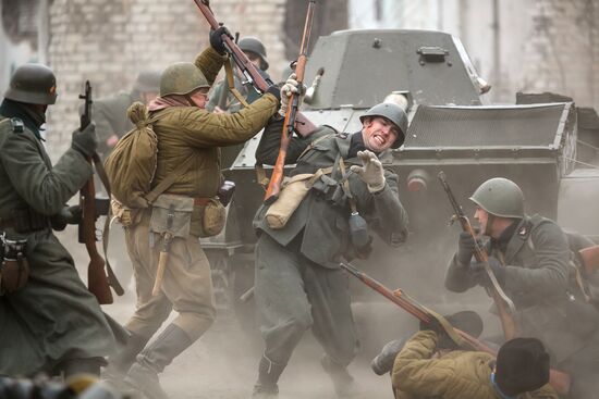 Военно-историческая реконструкция битвы за Сталинград