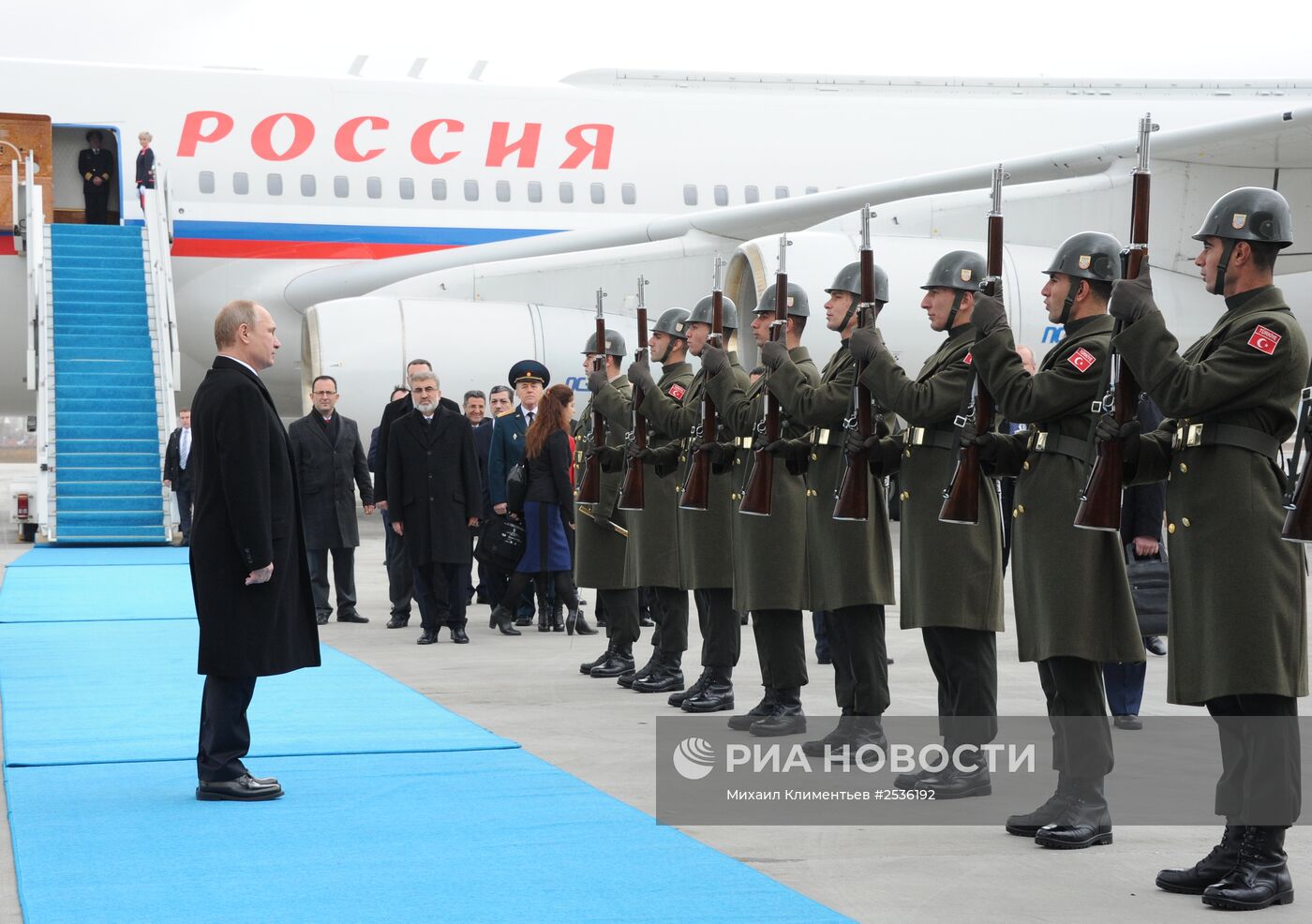 Рабочий визит В.Путина вТурцию