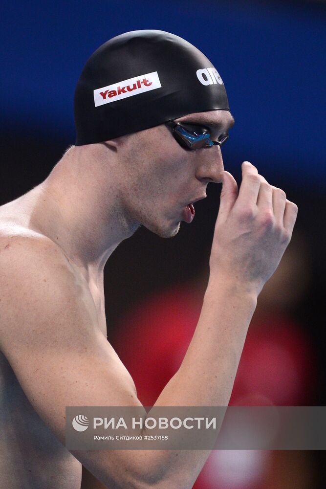 Плавание. Чемпионат мира на короткой воде. Первый день