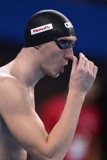 Плавание. Чемпионат мира на короткой воде. Первый день