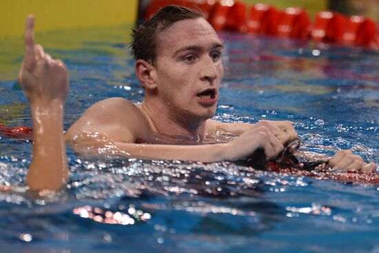 Плавание. Чемпионат мира на короткой воде. Первый день