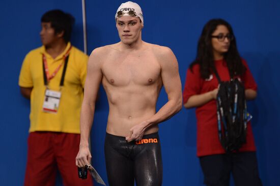 Плавание. Чемпионат мира на короткой воде. Первый день