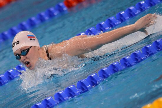 Плавание. Чемпионат мира на короткой воде. Первый день