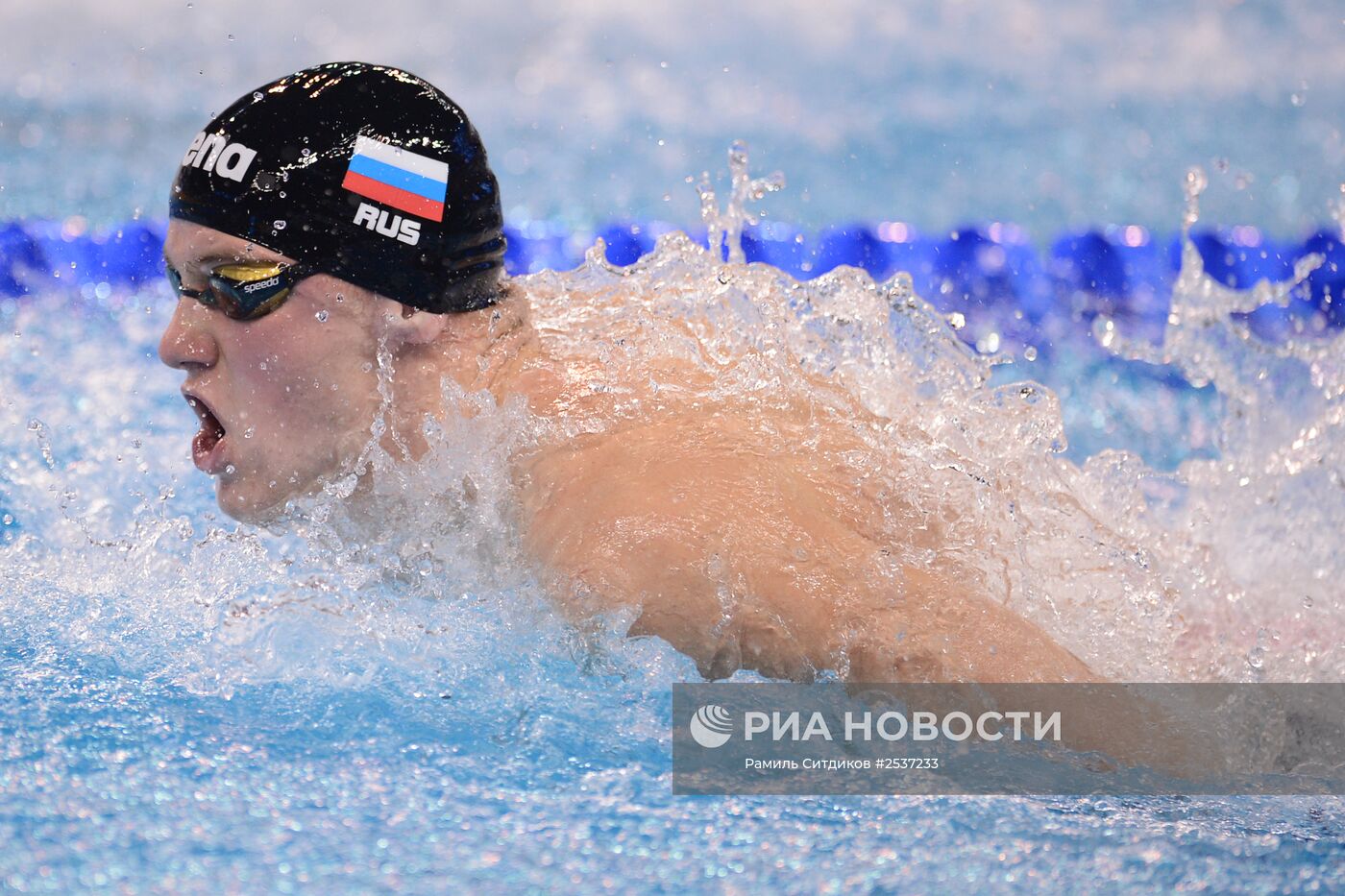 Плавание. Чемпионат мира на короткой воде. Первый день