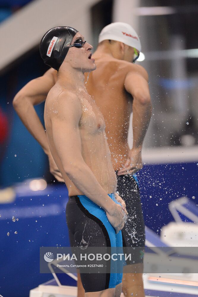 Плавание. Чемпионат мира на короткой воде. Первый день