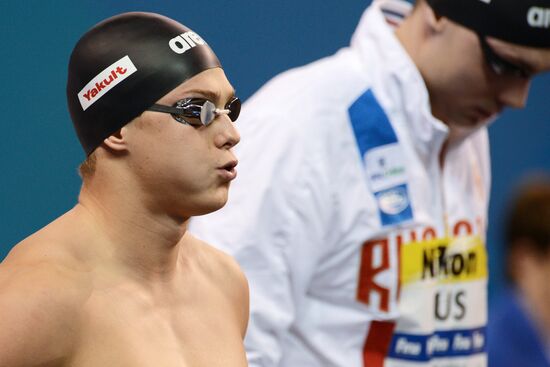 Плавание. Чемпионат мира на короткой воде. Первый день