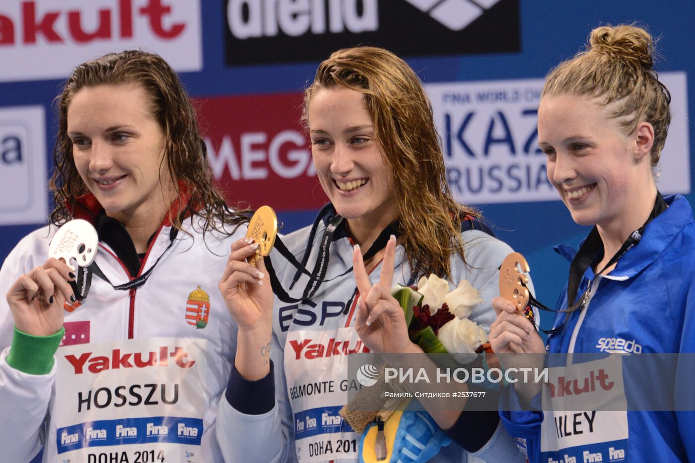 Плавание. Чемпионат мира на короткой воде. Первый день