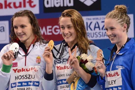 Плавание. Чемпионат мира на короткой воде. Первый день